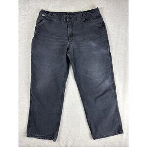 Carhartt 2112 Cat 2 Black Pants 40 X 30 FR fire Resistant Work Wear Jeans